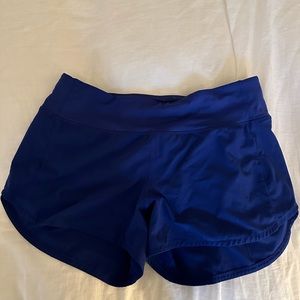 Lulu running shorts size 8